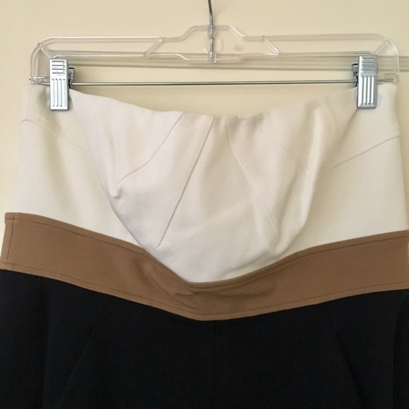 DVF NWT color block strapless dress - Picture 3 of 8